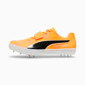 evoSPEED High Jump 11 Ultraweave Men's Track Spikes, Sun Stream-Sunset Glow-Cheap Jmksport Jordan Outlet Black, extralarge