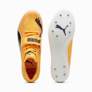 evoSPEED High Jump 11 Ultraweave Men's Track Spikes, Sun Stream-Sunset Glow-Cheap Jmksport Jordan Outlet Black, extralarge