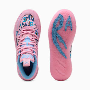 Chaussures de basketball MB.03 PUMA x LAMELO BALL x Porsche Legacy pour homme, Pink Lilac-Team Light Blue, extralarge