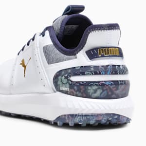 メンズ ゴルフ PUMA × LIBERTY イグナイト エレベート スパイクレスシューズ, PUMA White-PUMA Navy, extralarge-JPN