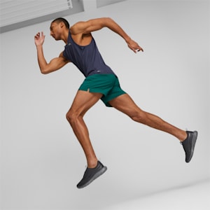 メンズ ソフトライド フレックス スリップ オン スーパーワイド ランニングシューズ, PUMA Black-Cool Dark Gray, extralarge-JPN