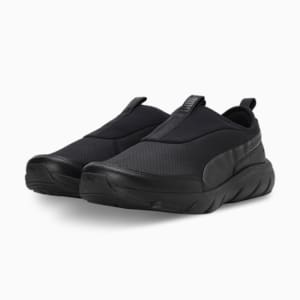 SOFTRIDE Flex Wide Slip-On Unisex Shoes, PUMA Black, extralarge-IND