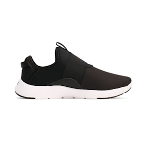 ウィメンズ ソフトライド REMI スリッポン ランニングシューズ, PUMA Black-PUMA White-PUMA Silver, extralarge-JPN
