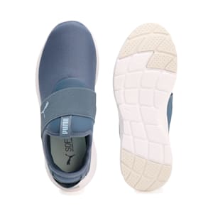 ウィメンズ ソフトライド REMI スリッポン ランニングシューズ, Inky Blue-Blissful Blue-PUMA Silver, extralarge-JPN