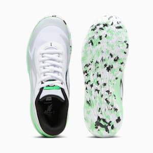 MB.02 Lo LaMel-O Basketball Shoes, Elektro Green-PUMA White, extralarge-GBR