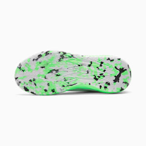 PUMA x LAMELO BALL MB.02 Lo LaMel-O Men's Basketball Shoes, Elektro Green-PUMA White, extralarge