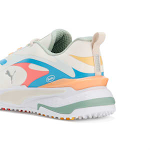ユニセックス ゴルフ PUMA × DUVIN GSファスト スパイクレスシューズ, Frosty White-Regal Blue, extralarge-JPN