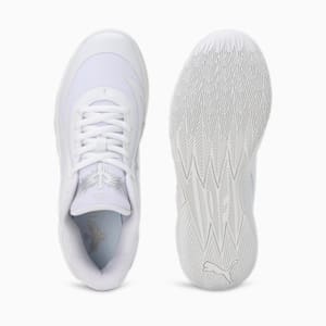 MB.02 Lo Unisex Basketball Shoes, PUMA White-PUMA Silver, extralarge-IND