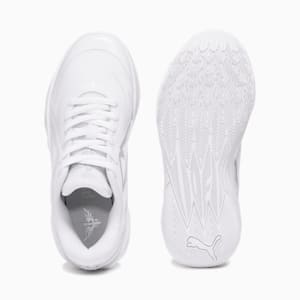 Zapatos de básquetbol MB.02 Lo para jóvenes, PUMA White-PUMA Silver, extralarge