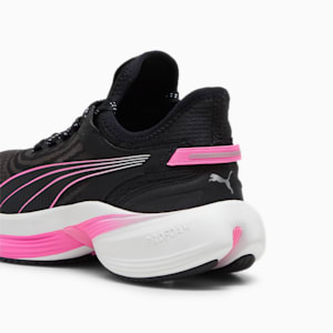 Conduct Pro Unisex Running Shoes, PUMA Black-Poison Pink-PUMA Silver, extralarge-IND