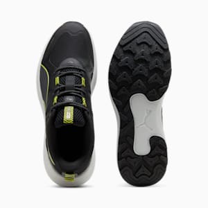 Reflect Lite Men's Trail Running Shoes, PUMA Black-Cool Dark Gray-Lime Pow, extralarge