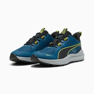 Reflect Lite Men's Trail Running Shoes, Ocean Tropic-Cool Mid Gray-PUMA Black, extralarge