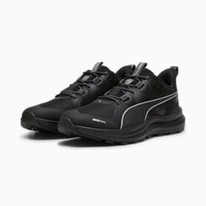 Reflect Lite Men's Trail Running Shoes, PUMA Black-Cool Dark Gray-PUMA Silver, extralarge