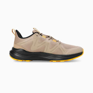 Reflect Lite Trail Running Shoes, Prairie Tan-Yellow Sizzle-PUMA Black, extralarge-IND
