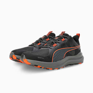 Reflect Lite Trail Running Shoes, PUMA Black-Flame Flicker, extralarge-IND