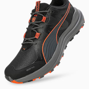 Reflect Lite Trail Running Shoes, PUMA Black-Flame Flicker, extralarge-IND
