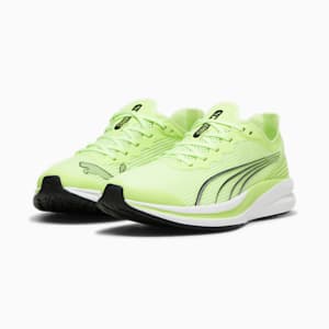 ユニセックス リディーム プロ レーサー ランニングシューズ, Fizzy Apple-PUMA White-PUMA Silver-PUMA Black, extralarge-JPN