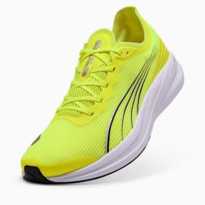 ユニセックス リディーム プロ レーサー ランニングシューズ, Yellow Alert-PUMA Black-PUMA Silver, extralarge-JPN