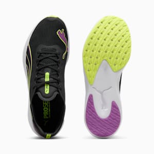 ユニセックス リディーム プロ レーサー ランニングシューズ, PUMA Black-Yellow Alert-Pure Magenta, extralarge-JPN