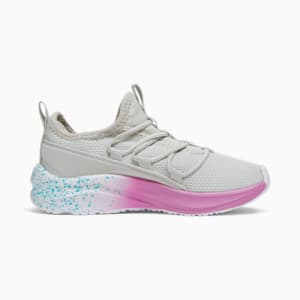 One4All Slip On Splatter Fade Little Kids' Sneakers, Glacial Gray-Mauve Pop, extralarge