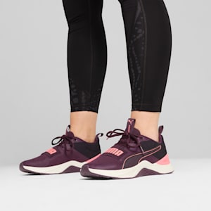 Prospect Training Shoes, Midnight Plum-Sunset Glow, extralarge-IND