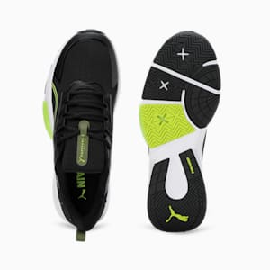 PWRFrame TR 3 Men's Training Shoes, PUMA Black-Olive Green-Lime Pow, extralarge-IND