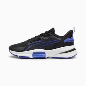 メンズ パワーフレーム トレーニング シューズ 3, PUMA Black-Lapis Lazuli-PUMA White, extralarge-JPN