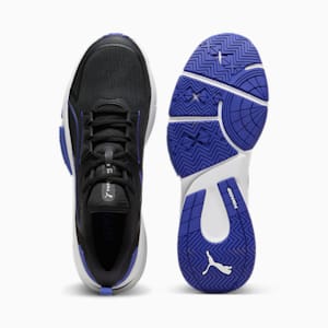 メンズ パワーフレーム トレーニング シューズ 3, PUMA Black-Lapis Lazuli-PUMA White, extralarge-JPN