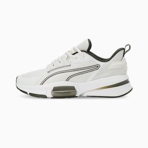 PWRFrame TR 3 Men's Training Shoes, Vapor Gray-Dark Olive-PUMA White, extralarge-IND