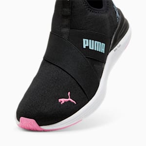Better Foam Prowl Slip-on Women's Running Shoes, PUMA Black-Fast Pink-Dewdrop, extralarge