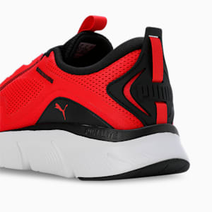 FlexFocus Lite Unisex Running Shoes, For All Time Red-PUMA Black-Feather Gray, extralarge-IND