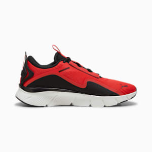 FlexFocus Lite Unisex Running Shoes, For All Time Red-PUMA Black-Feather Gray, extralarge-IND