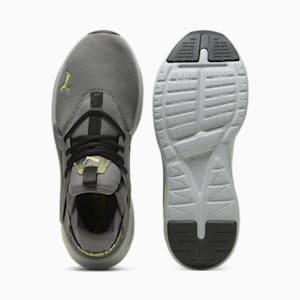 Chaussures de course à pied SOFTRIDE Enzo Evo RetroFutur Homme, Cool Dark Gray-PUMA Black-Lime Pow, extralarge