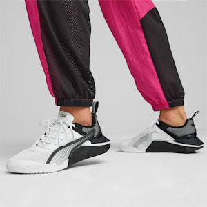 Tenis de entrenamiento de mujer Fuse 3.0, PUMA White-PUMA Black, extralarge