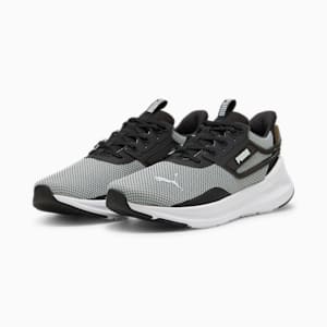 ユニセックス ソフトライド シンメトリー ランニングシューズ, PUMA Black-Cool Dark Gray-PUMA White, extralarge-JPN