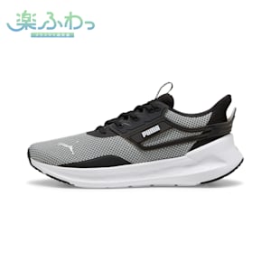 ユニセックス ソフトライド シンメトリー ランニングシューズ, PUMA Black-Cool Dark Gray-PUMA White, extralarge-JPN