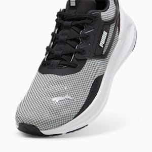 ユニセックス ソフトライド シンメトリー ランニングシューズ, PUMA Black-Cool Dark Gray-PUMA White, extralarge-JPN