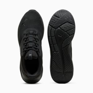 ユニセックス ソフトライド シンメトリー ランニングシューズ, PUMA Black-Cool Dark Gray, extralarge-JPN