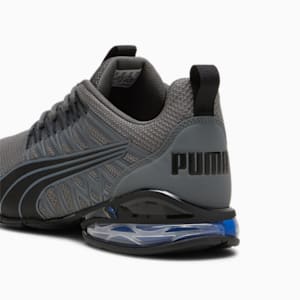 Voltaic Evo Running Shoe, Cool Dark Gray-PUMA Black-Cool Cobalt, extralarge