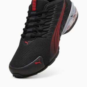 Tenis de running Voltaic Evo, PUMA Black-For All Time Red, extralarge