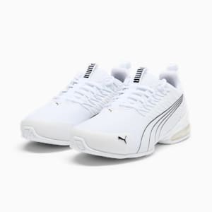 Voltaic Evo Running Shoe, PUMA White-PUMA Black, extralarge