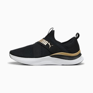 SOFTRIDE Harmony Slip-On Women's Shoes, PUMA Black-PUMA White, extralarge-IND