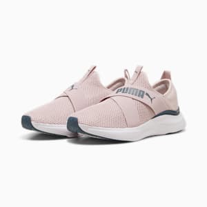 ウィメンズ ソフトライド ハーモニー スリップ ランニングシューズ, Mauve Mist-Gray Skies-PUMA White, extralarge-JPN