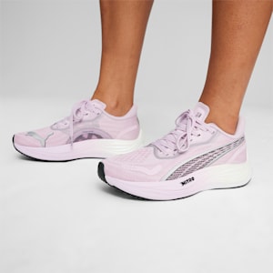 Velocity NITRO™ 3 Radiant Run Women's Running Shoes, Grape Mist-PUMA Black, extralarge