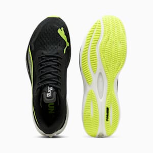 Zapatillas de correr anchas Velocity NITRO™ para hombre, PUMA Black-Yellow Alert, extralarge