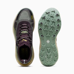 SEASONS Voyage NITRO™ 3 Women's Trail Running Shoes, Midnight Plum-Green Fog-Golden Fog-Alpine Snow, extralarge