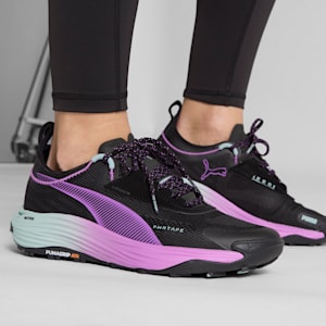 Tenis de running Hombre Voyage NITRO™ 3, PUMA Black-Pure Magenta-Modern Mint, extralarge