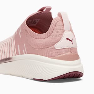 Tenis para correr Softride Pro Echo sin agujetas para mujer, Frosty Pink-Future Pink, extralarge