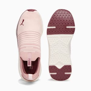Tenis para correr Softride Pro Echo sin agujetas para mujer, Frosty Pink-Future Pink, extralarge