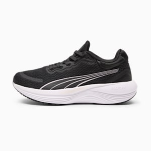 Zapatos para correr Scend Pro para mujer, PUMA Black-Grape Mist, extralarge